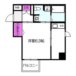 SAKRAS城の物件間取画像